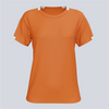 Game Ladies Soccer Jersey - Orange / White