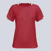 Game Ladies Soccer Jersey - Red / White