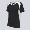 Hatrick Womens Soccer Jersey - Black / White