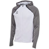 Hummel Ladies Lead 2 Hoodie - White / Grey