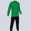 Hummel Essential Full Zip Tracksuit - Green / Black