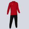 Hummel Essential Half Zip Tracksuit - Red / Black