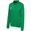 Hummel Ladies Authentic PL Full Zip Jacket - Green / Dark Green