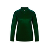 Badger Women's Tonal Blend 1/4 Zip Jacket - Forest Green