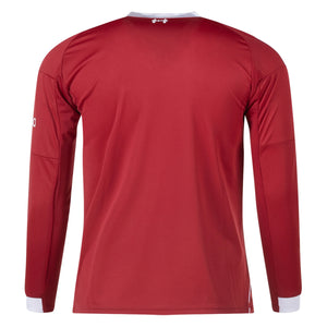 Adidas Liverpool FC Long Sleeve Home Jersey 25/26