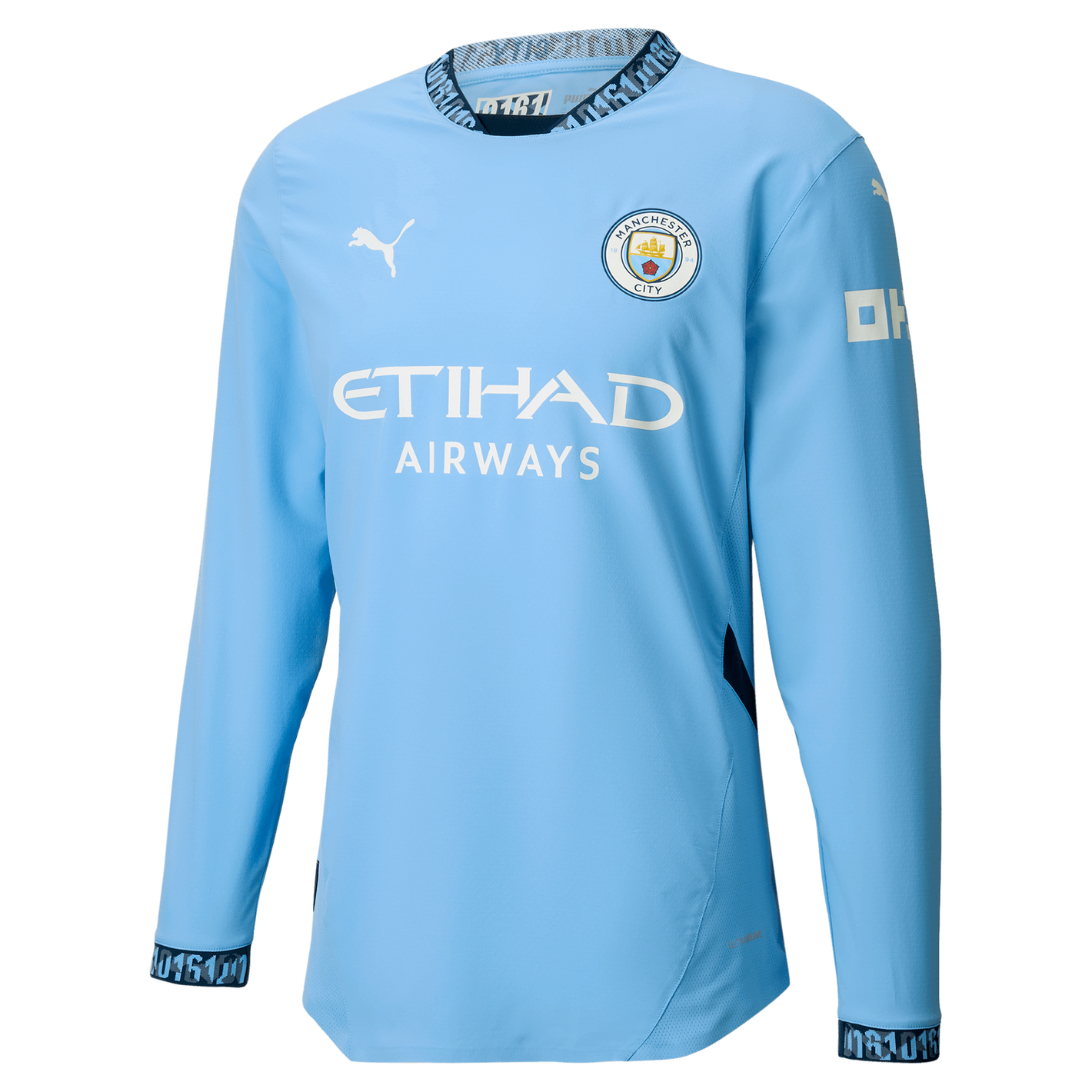 Puma Manchester City LS Home Jersey 24/25