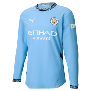 Puma Manchester City LS Home Jersey 24/25