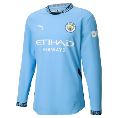 Puma Manchester City LS Home Jersey 24/25