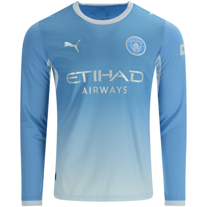 Puma Manchester City FC Long Sleeve Home Jersey 26/27