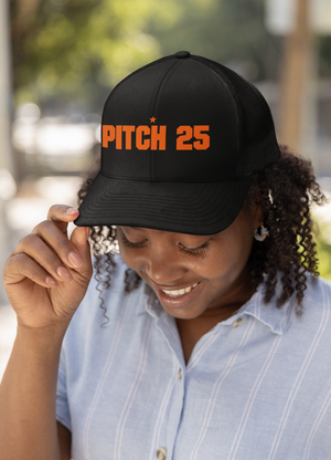 Pitch 25 Mesh Back Baseball Cap