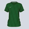 Nike Women's Dri-Fit Challenge Jersey - Gorge Green