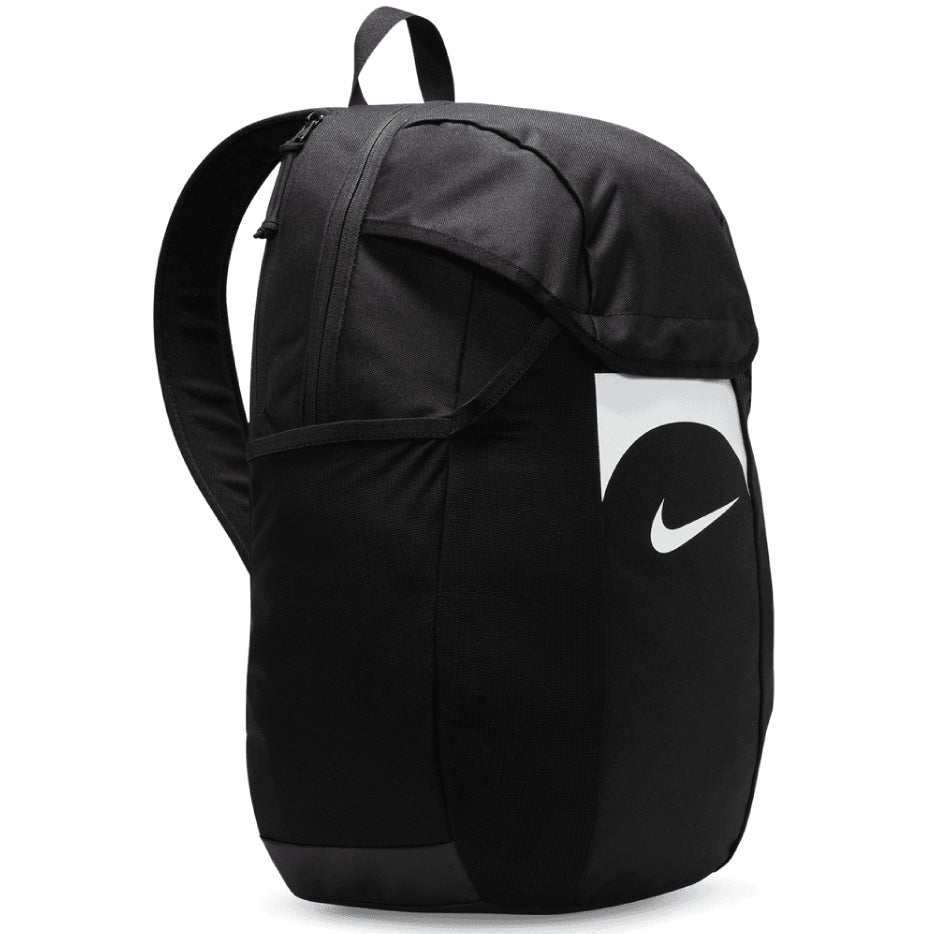 custom nike soccer backpack Academy Team Logo - Red/White Zippered main compartment Nike Academy Team Soccer Backpack