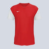 Men Nike DRI-FIT US SS Tiempo Premier II Jersey - Red / White
