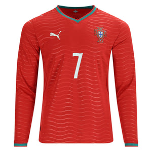 Puma Portugal Home Long Sleeve Jersey Ronaldo #7 2026
