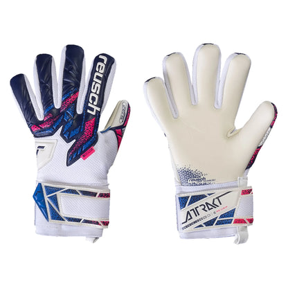 Reusch Attrakt RE:GRIP NC Finger Support Junior Goalkeeper Gloves