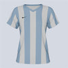 Nike Women's Striped Division V Jersey - White / Light Blue