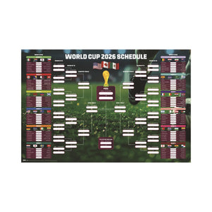 2026 FIFA World Cup – Match Bracket Poster