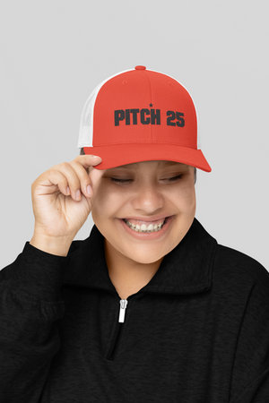 Pitch 25 Mesh Back Baseball Cap