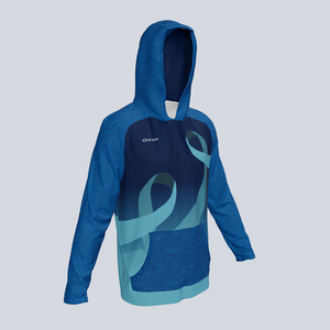 Gear Long Sleeve Lightweight Awareness Hoodie w/pocket