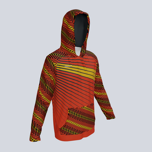 Gear Long Sleeve Lightweight Burst Hoodie w/pocket