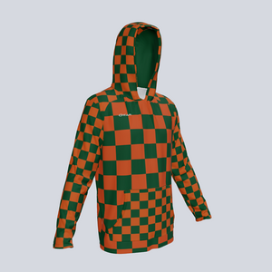 Gear Long Sleeve Lightweight Checkers Hoodie w/pocket