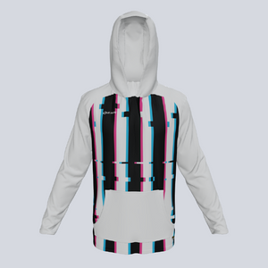 Gear Long Sleeve Lightweight Glitch Hoodie w/pocket