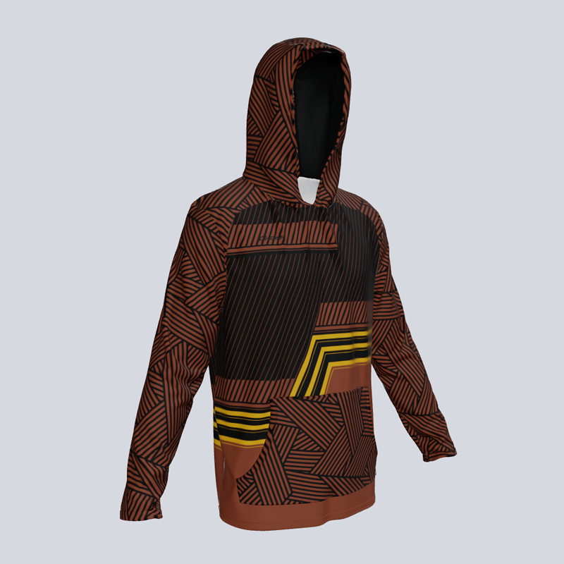 World Wide Sportsman Sublimated Casting Long-Sleeve Hoodie for Men