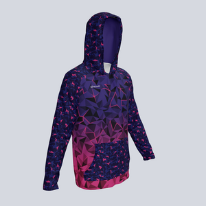 Gear Long Sleeve Lightweight Shatter Hoodie w/pocket