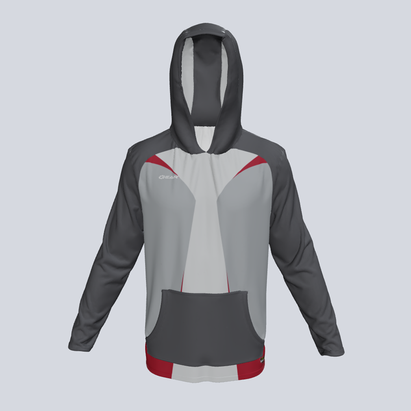 Gear Long Sleeve Lightweight Side Tech Hoodie w/pocket