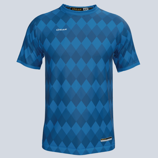 関送込 DND4DES Diamond Embroidered Soccer Jersey Eco-Crew-Neck-Front-