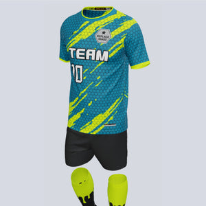 Gear Premium Hex Custom Soccer Uniform w/Custom Socks