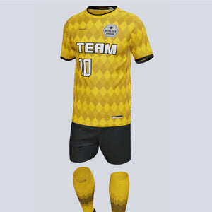 Quick-Turn Rough Custom Soccer Uniform w/Socks