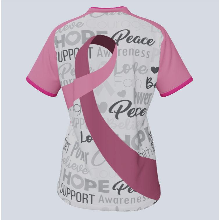 Cancer Awareness Ladies Custom Jersey - GearTeamApparel