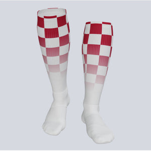 Gear Custom Full Length Checker Game Socks