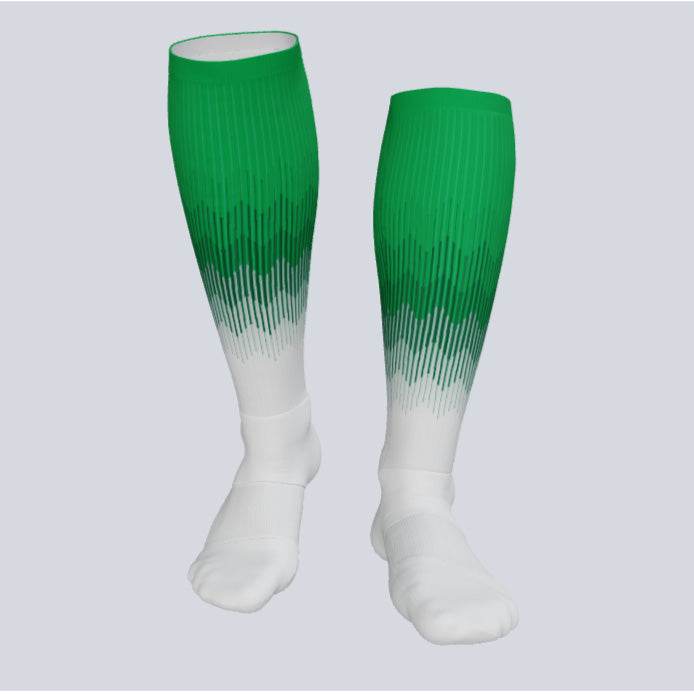 Gear Custom Full Length Ghost Fade Game Socks