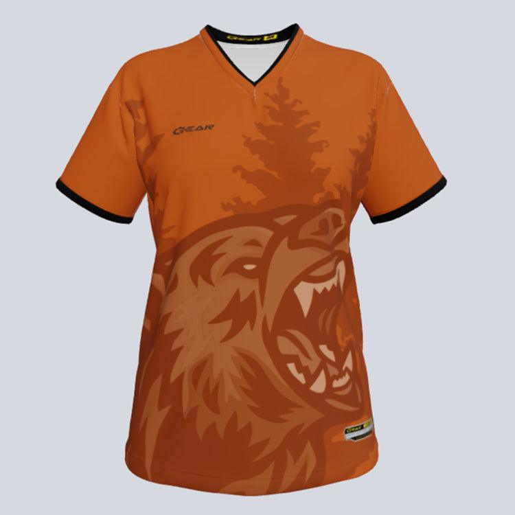 Grizzly Fury--ladies-mascot--front