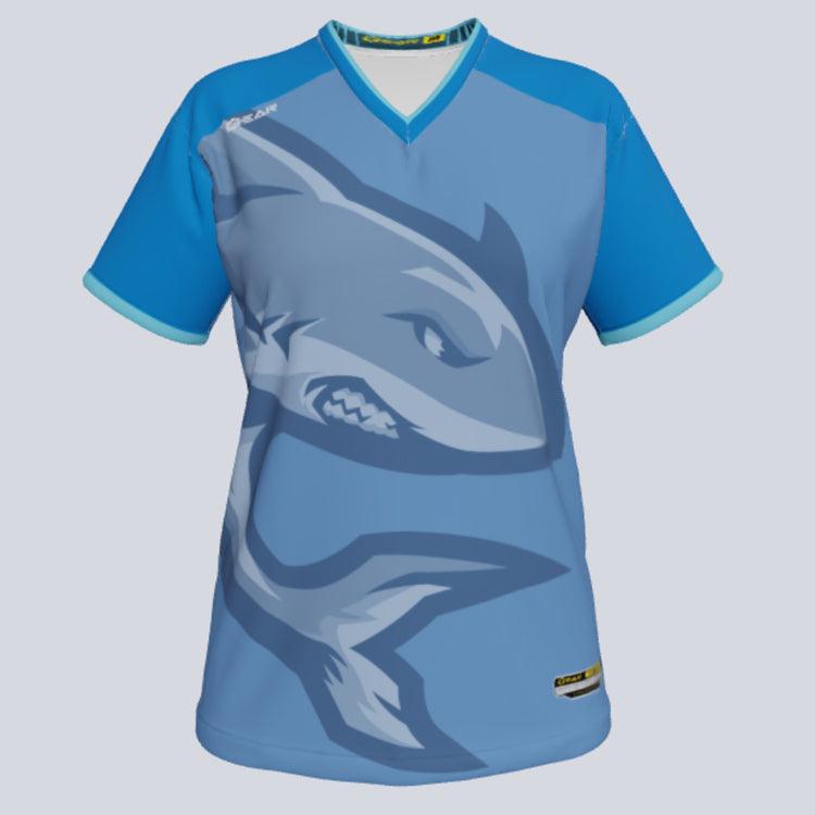 Shark--ladies-mascot--front