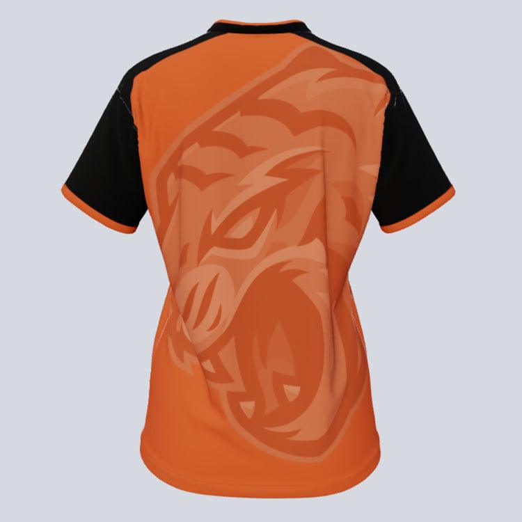 Tiger Speed--ladies-mascot--back