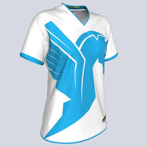 Womens--J-vneck jersey-Pegasus-Glam