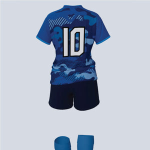 Gear Womens Custom Rocco camo Soccer Uniform Kit