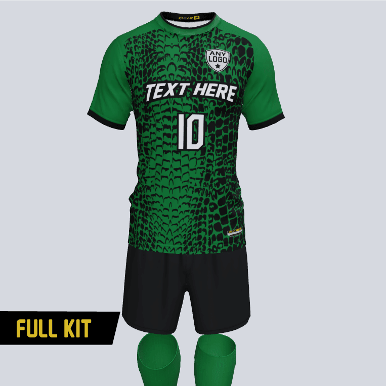 Gear Snake Skin Custom Soccer Uniform Kit