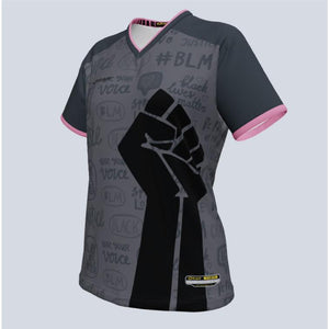 BLM Movement Ladies Custom Jersey - GearTeamApparel